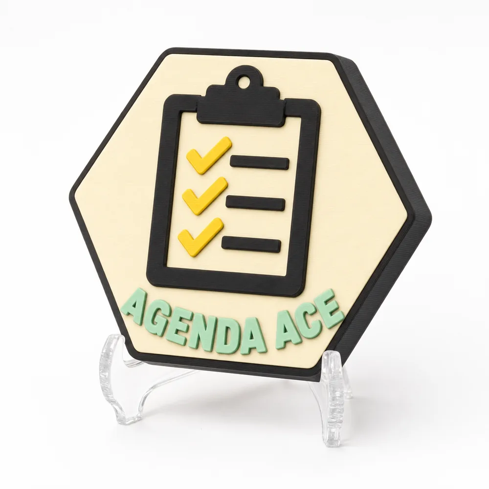 Cubicle Chronicles badge collection