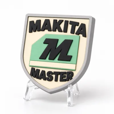 Makita Master magnetic 3D-printed achievement badge