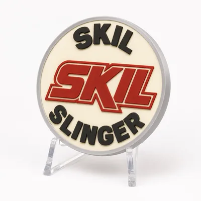 Skil Slinger magnetic 3D-printed achievement badge