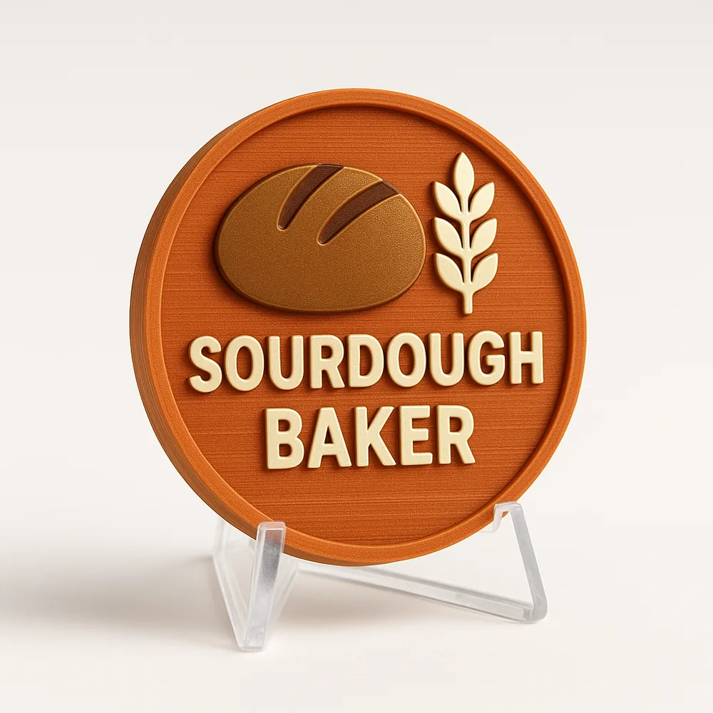 Sourdough Society badge collection